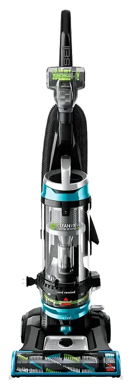 Bissell CleanView 1319 Vacuum Cleaner, Multi-Level Filter, 27 ft L Cord, Ruby