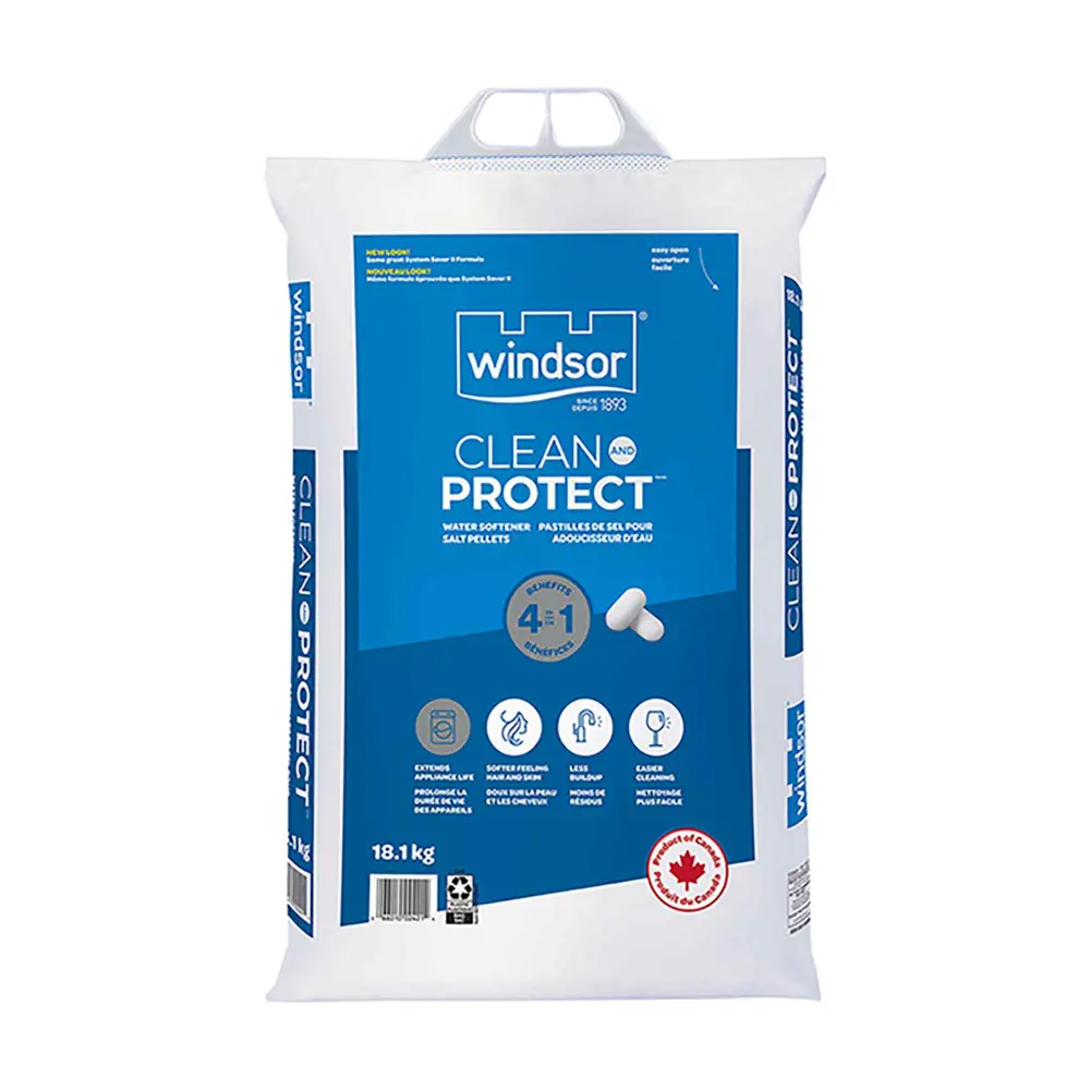 Clean and Protect Water Softener Salt, 18.1 kg