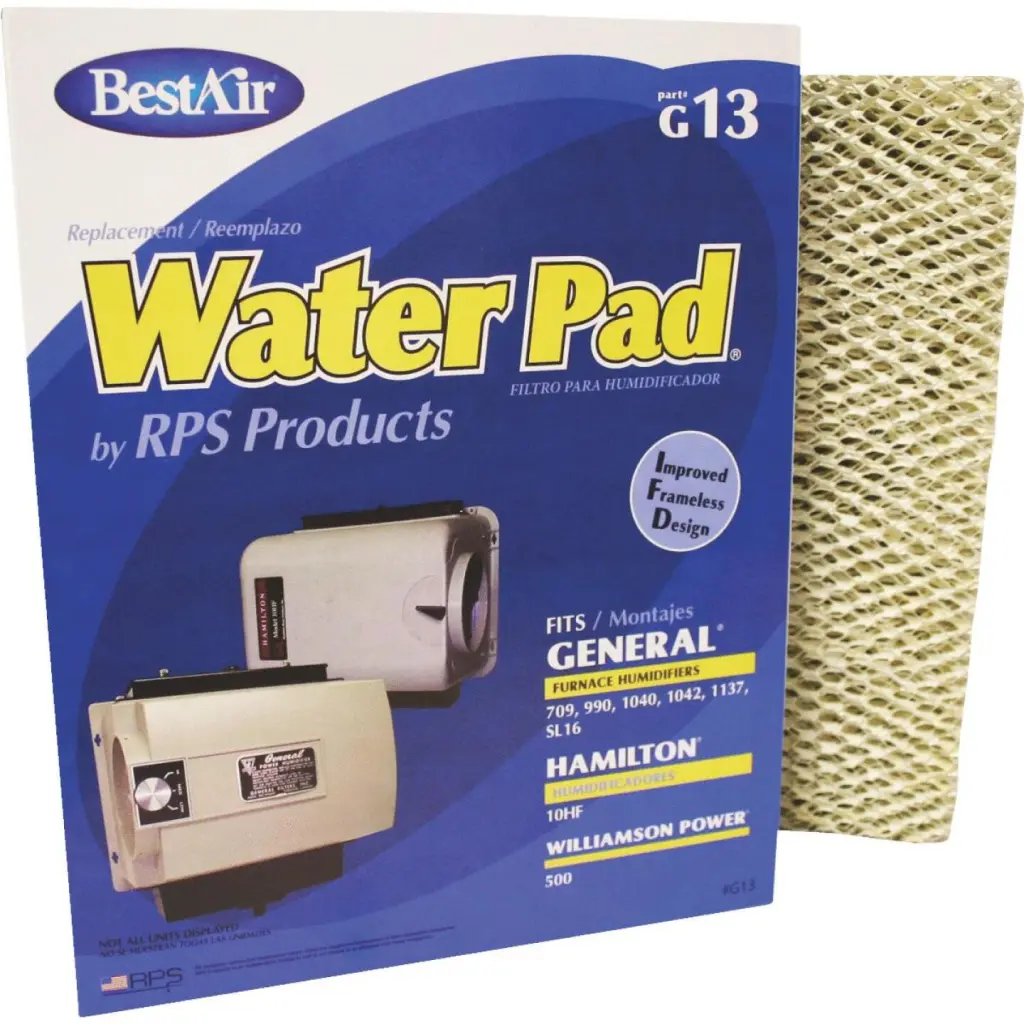 BestAir WaterPad G13 Humidifier Wick Filter Replacement Optimal Moisture