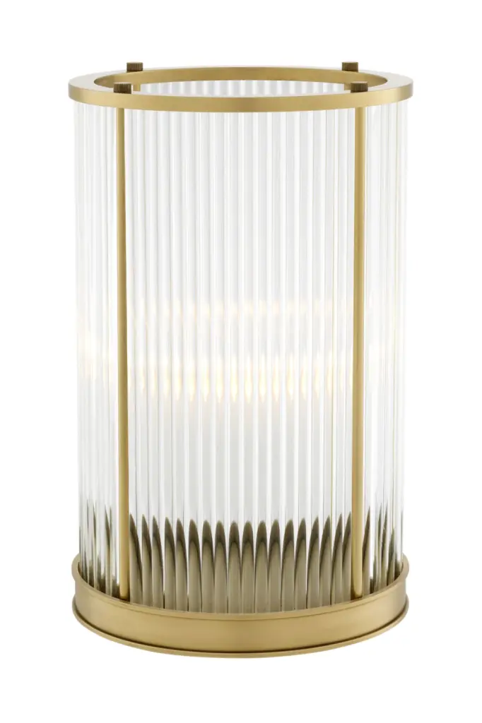 Clear Glass Hurricane Medium Eichholtz Mayson Decorative Candle Lantern