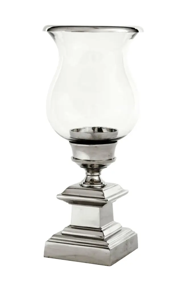 Eichholtz Datcha Glass Hurricane Candle Protection and Style