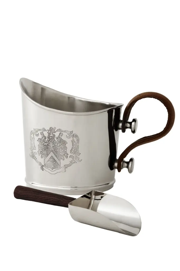 Eichholtz Large Ice Bucket Scoop Premium Bar Accessory