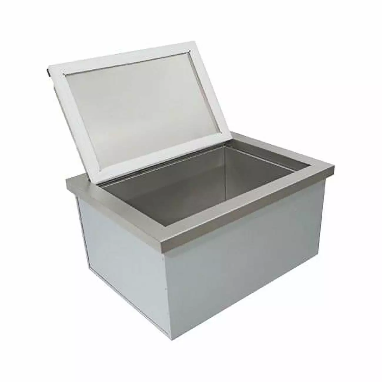Valiant Stainless Steel Drop- Cooler Ice Container Removable Lid