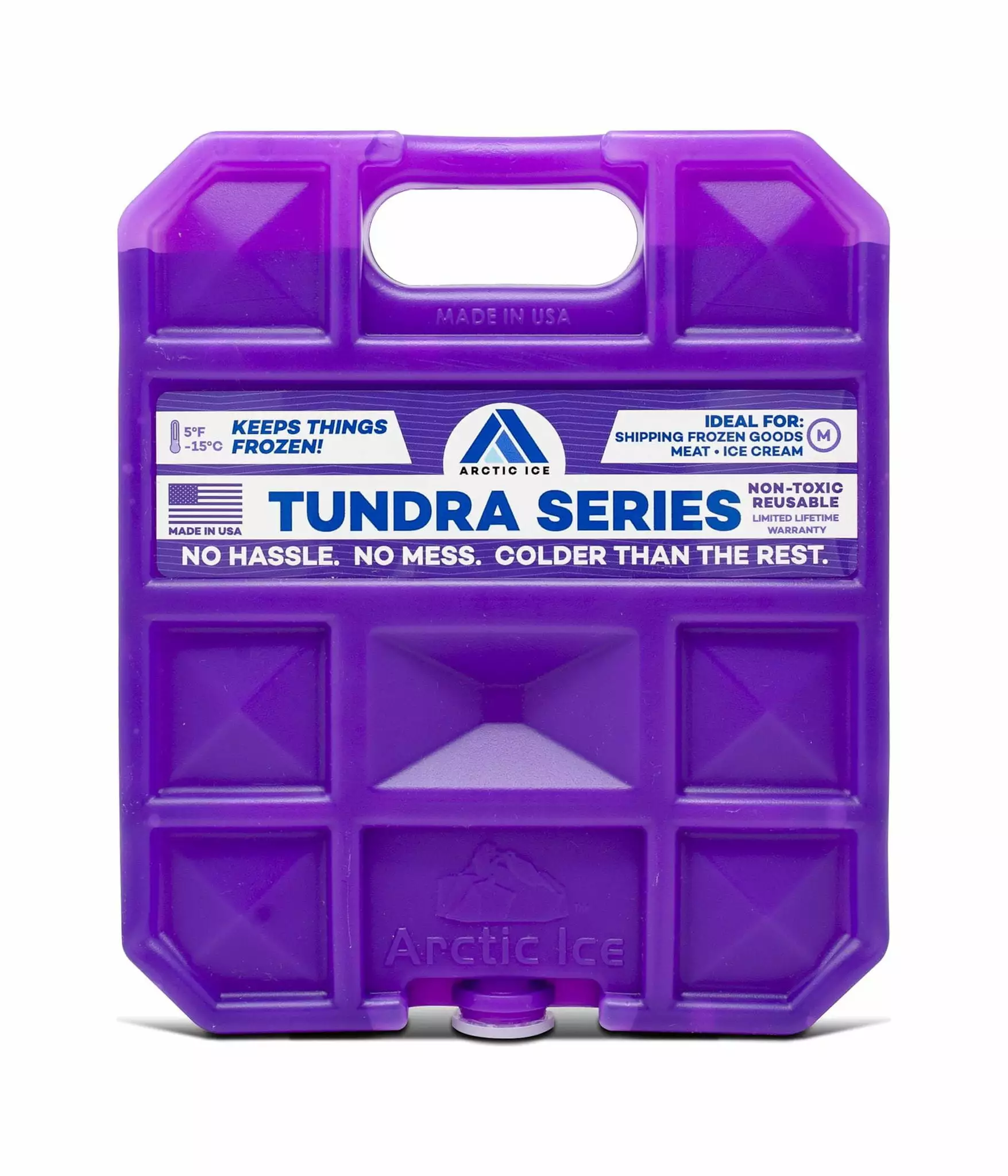 Arctic Ice 1203 Tundra Series Reusable Freezer Ice Pack Medium 1 5 lbs Coolers Lunch Boxes