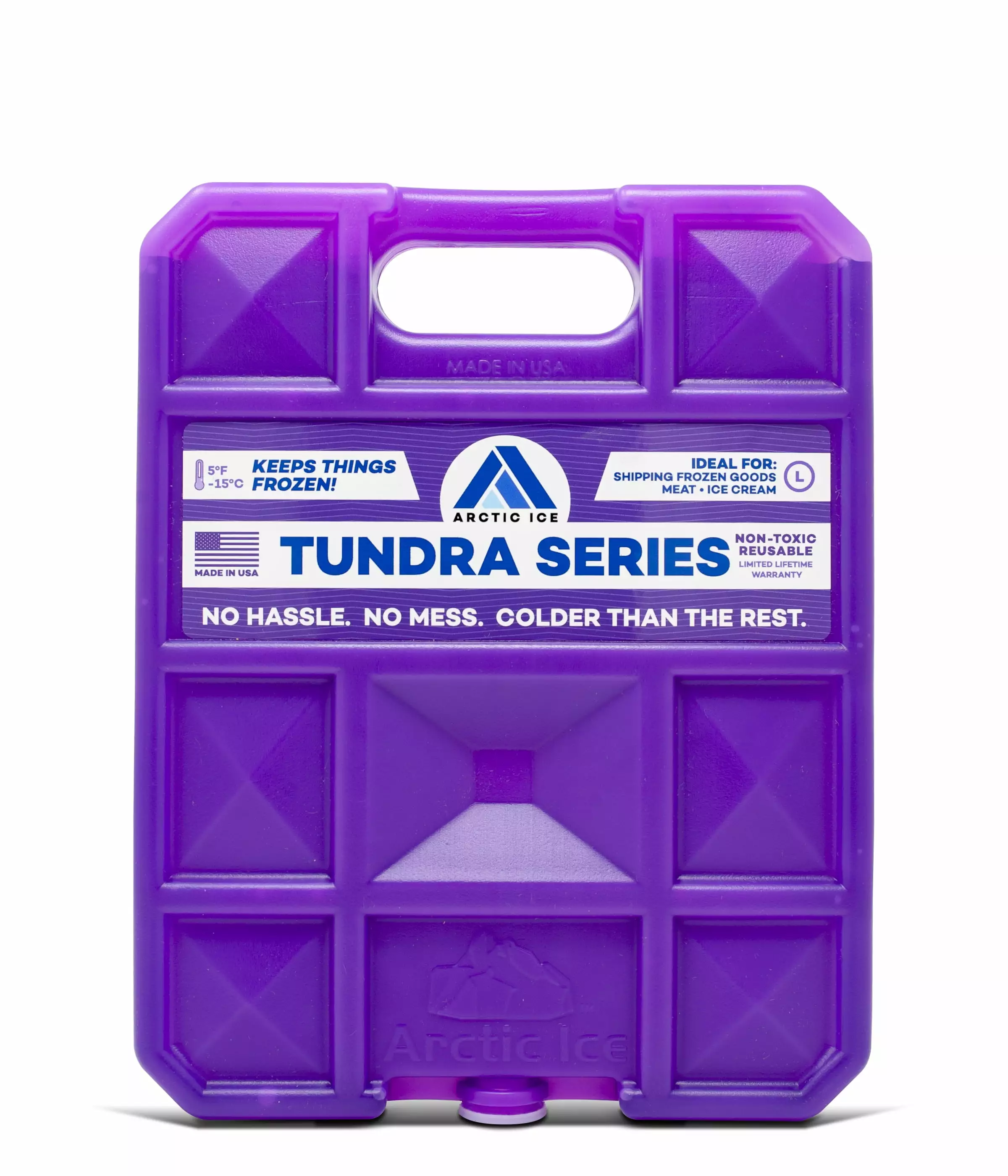 Arctic Ice Tundra Series 2.5lb Large Freezer Ice Pack Coolers and Medical Use