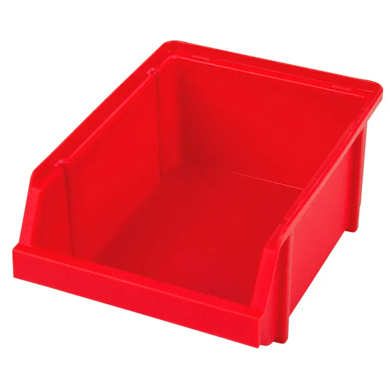 5 Inch Width Red Polypropylene 6795RB (120R) Reinforced Storage Bin