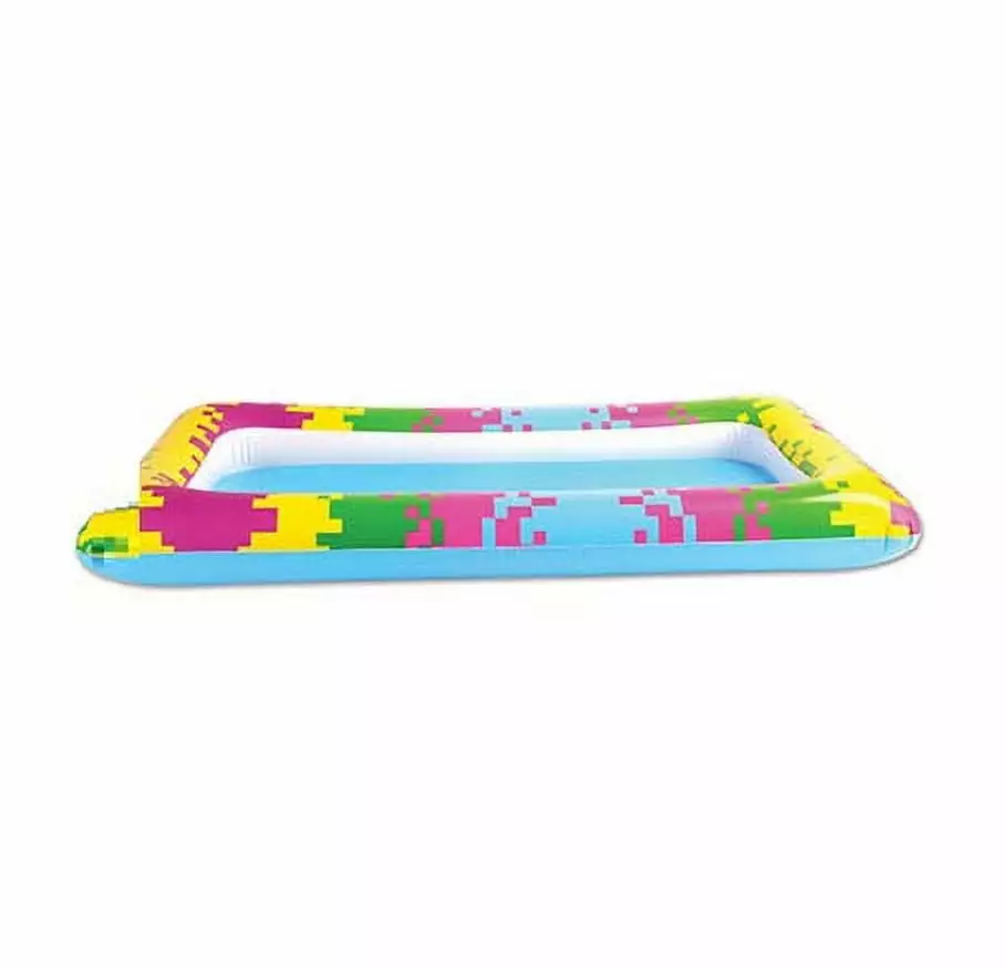 Party Central Pack 6 Multi-Color Inflatable Retro Gamer 8-Bit Buffet Coolers 53.75 Inches Themed Parties