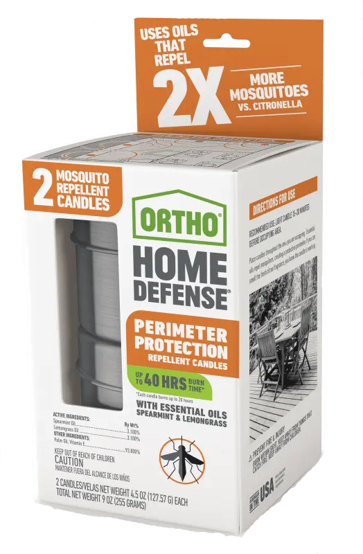 Ortho Home Defense Perimeter Protection Repellent Candles