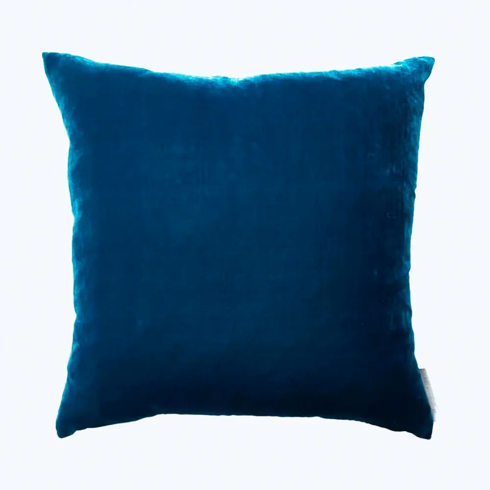Velvet Pillow New Peacock