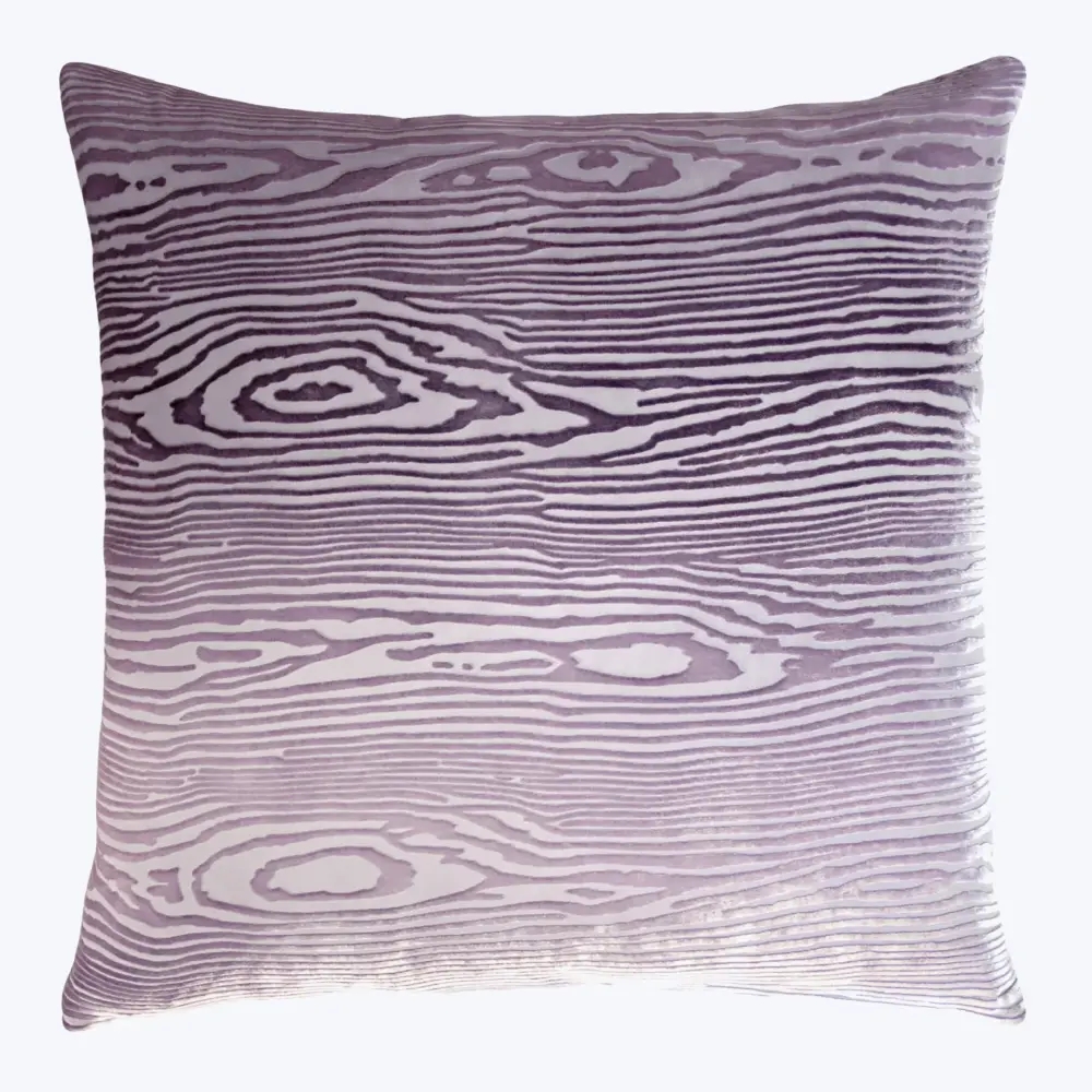 Woodgrain Soft-touch Pillow, Thistle Linen Blend