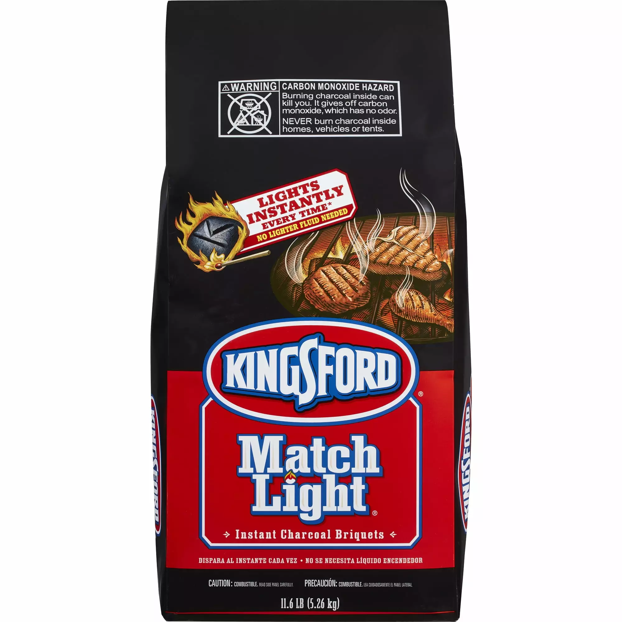 Kingsford Match Light Charcoal Briquettes 11.6 lbs Instant Grilling