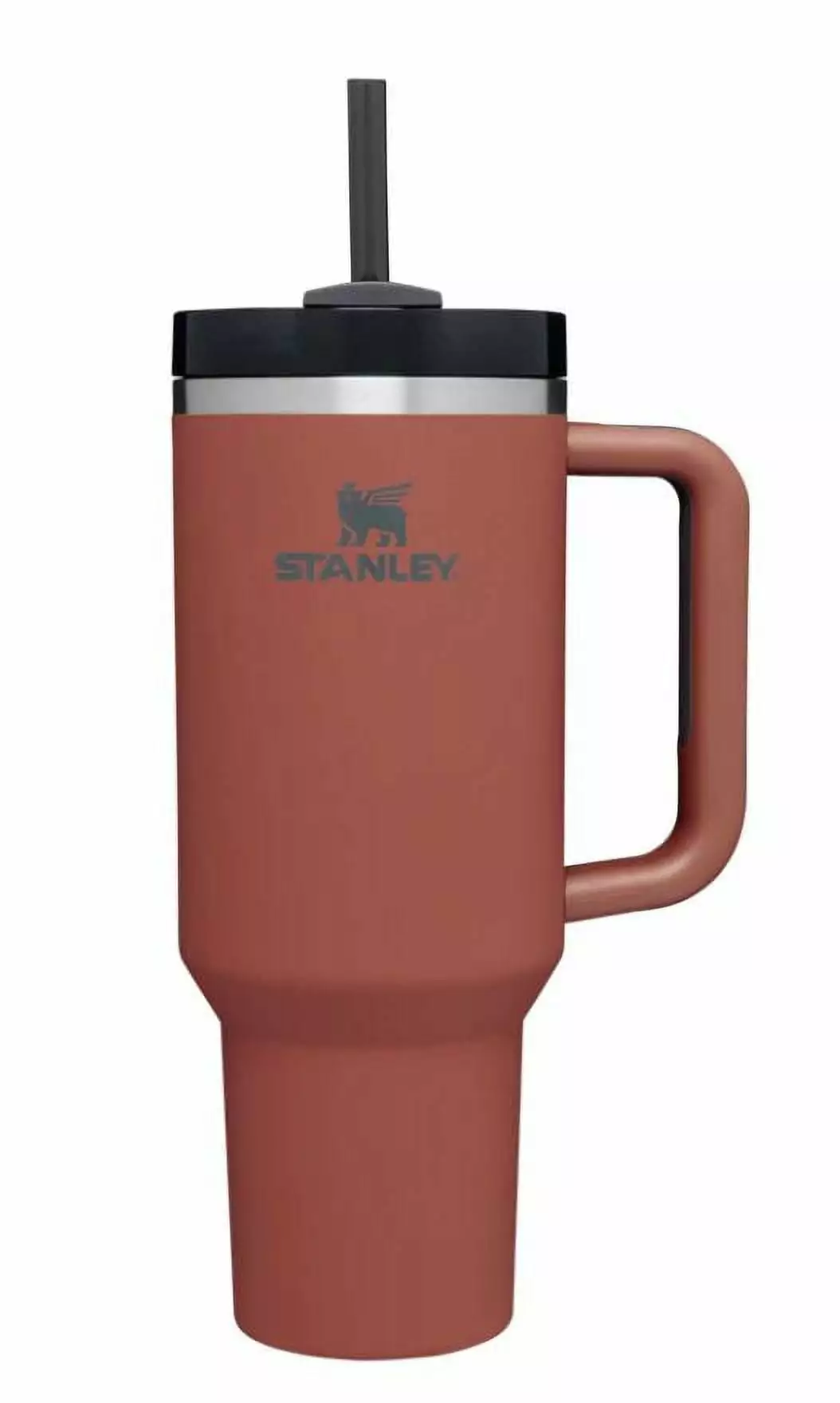 QUENCHER H2.0 FLOWSTATE TUMBLER 40 OZ Soft Matte Red Dust Vacuum Insulated Stainless Steel Tumbler Hot and Cold Drinks