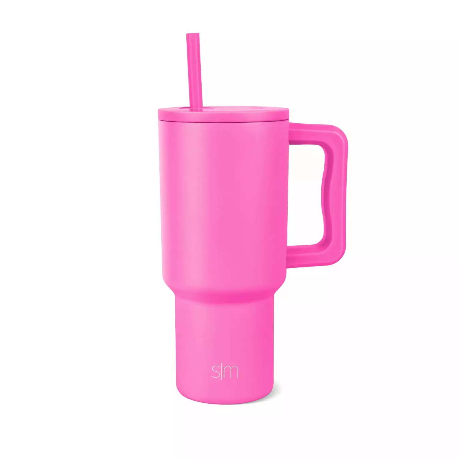 Simple Modern 30oz Insulated Stainless Steel Trek Tumbler Straw Lid Raspberry Vibes