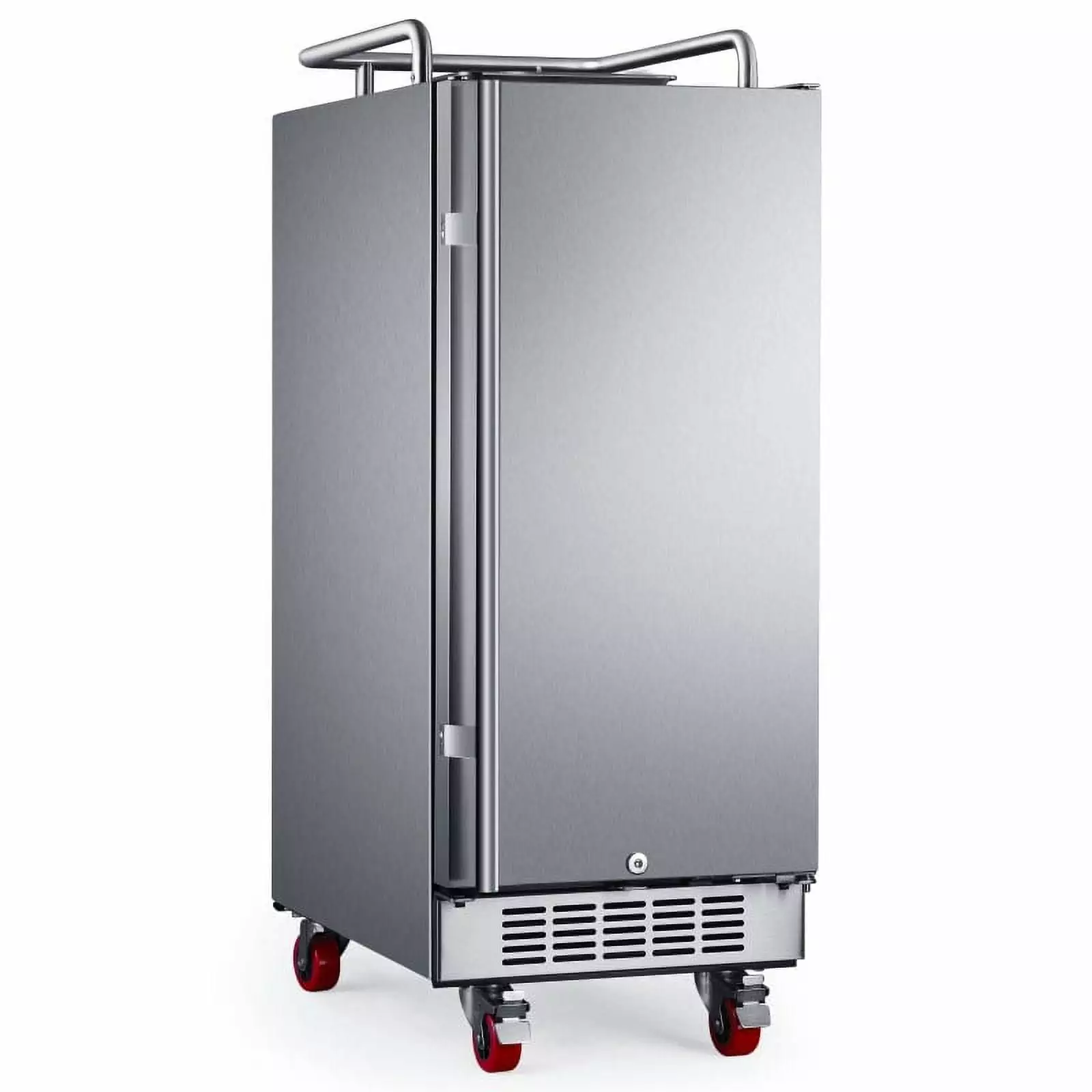 Edgestar BR1500OD 15 Wide Outdoor Kegerator Conversion Refrigerator Stainless Steel