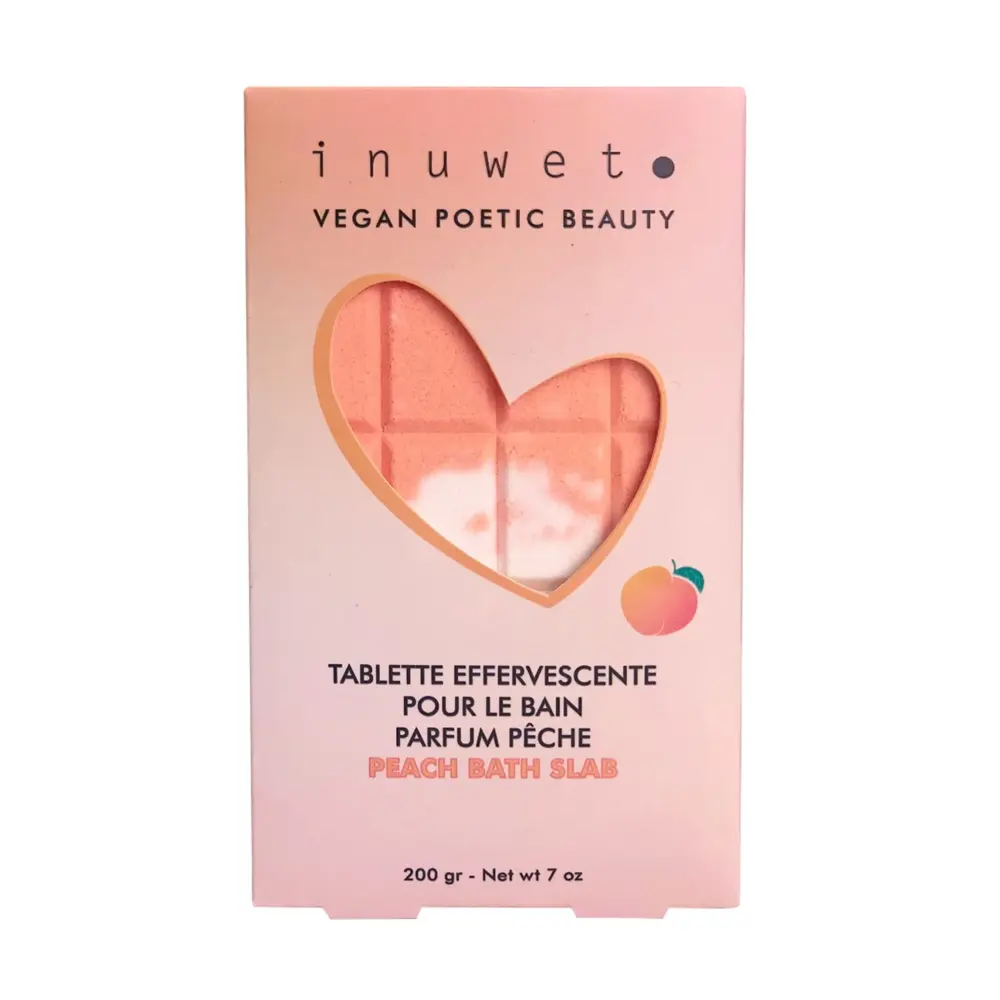 Peach Foam Bath 3 Toys Included