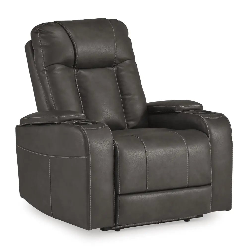 Diamond Modern Furniture Exclusive Design Feazada Power Rocker Leather Look Recliner 6620513