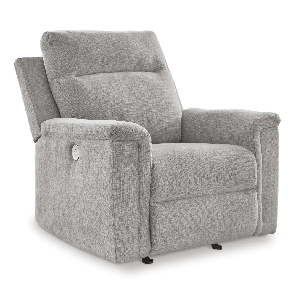 Diamond Modern Furniture Unique Design Barnsana Power Rocker Fabric Recliner 3320198