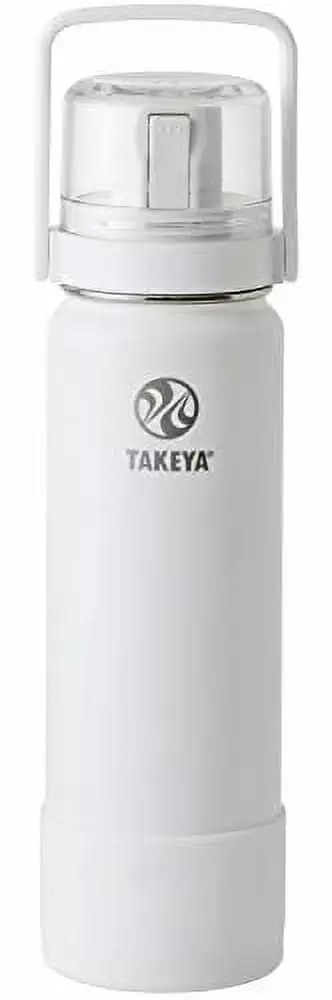Takeya Frask Go Cup 700ml Active White Vacuum Water Bottle Cup Kids School