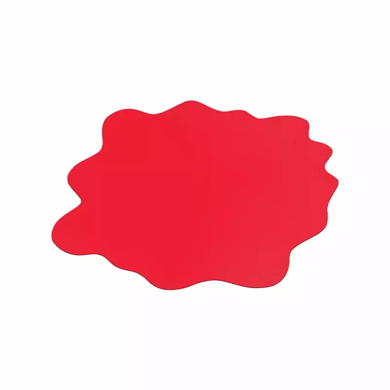 CraftTex Red Sploshmat 40x40 Inch Floor Mat Kids and Classrooms Floortex