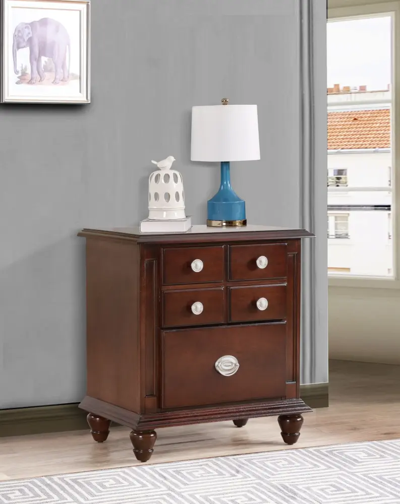 Convertible Toddler Summit - Nightstand - Cappuccino