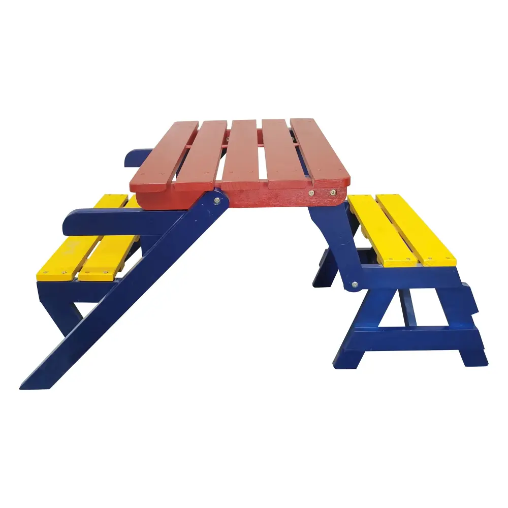 Kids Multi-Functional Arm Chair, Table 2 Benches Total solution Set