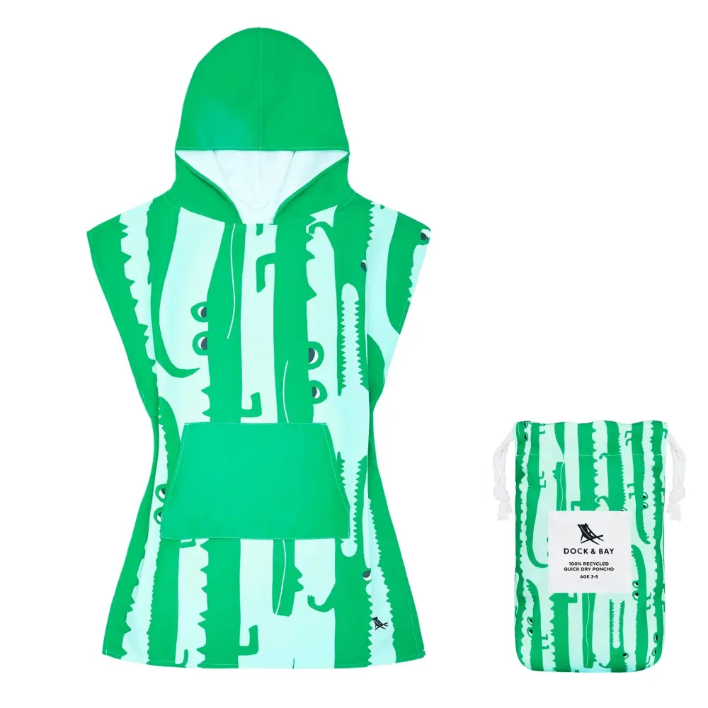 Poncho - Kids - Laters Gators - Slim (Age 3 to 5)