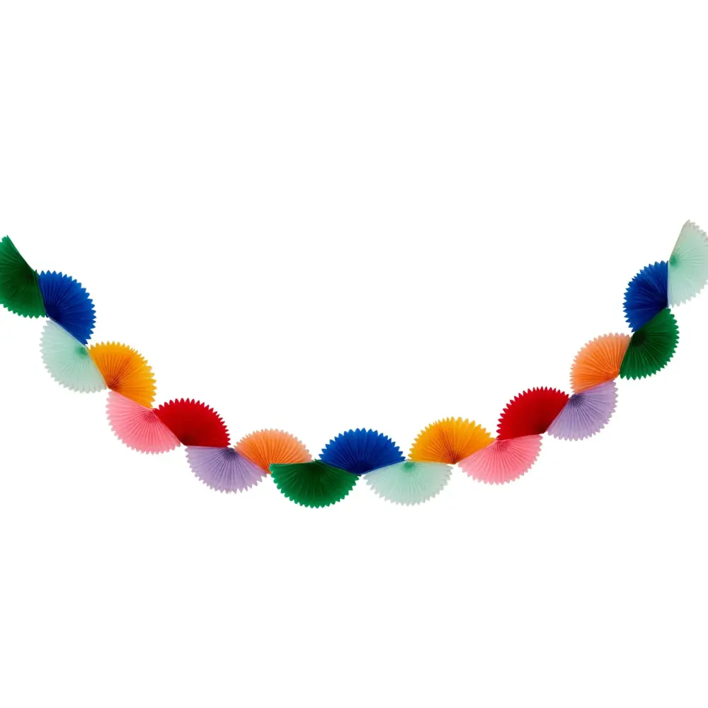 Prismatic Honeycomb Fan Garland