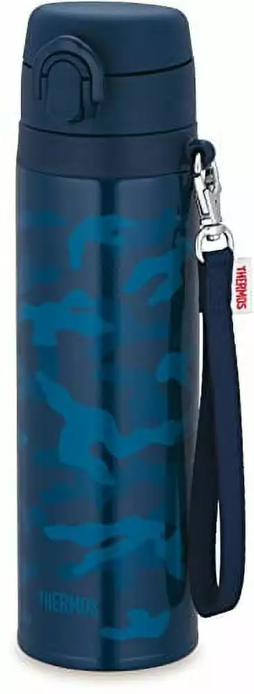 Thermos Vacuum Insulated Water Bottle 550ml Navy JNT-552 NVY Kids Hot and Cold Drinks