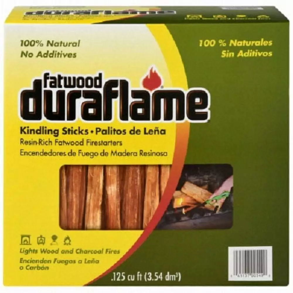 Duraflame 04549 5 LB Box 100 Percent Natural Fire Starter Kindling Sticks 3 Pack