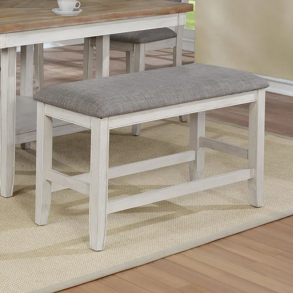 Diamond Modern Furniture CM Fulton Counter Height Bench 2727WH-BENCH