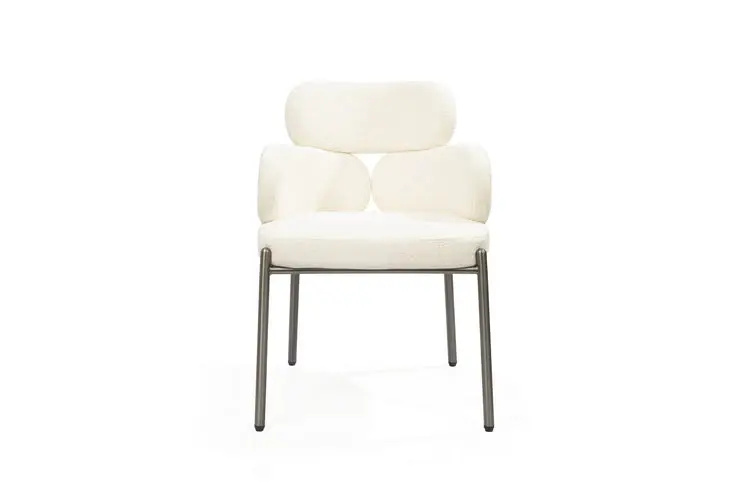 Dream Boucle Dining Chair - Alabaster
