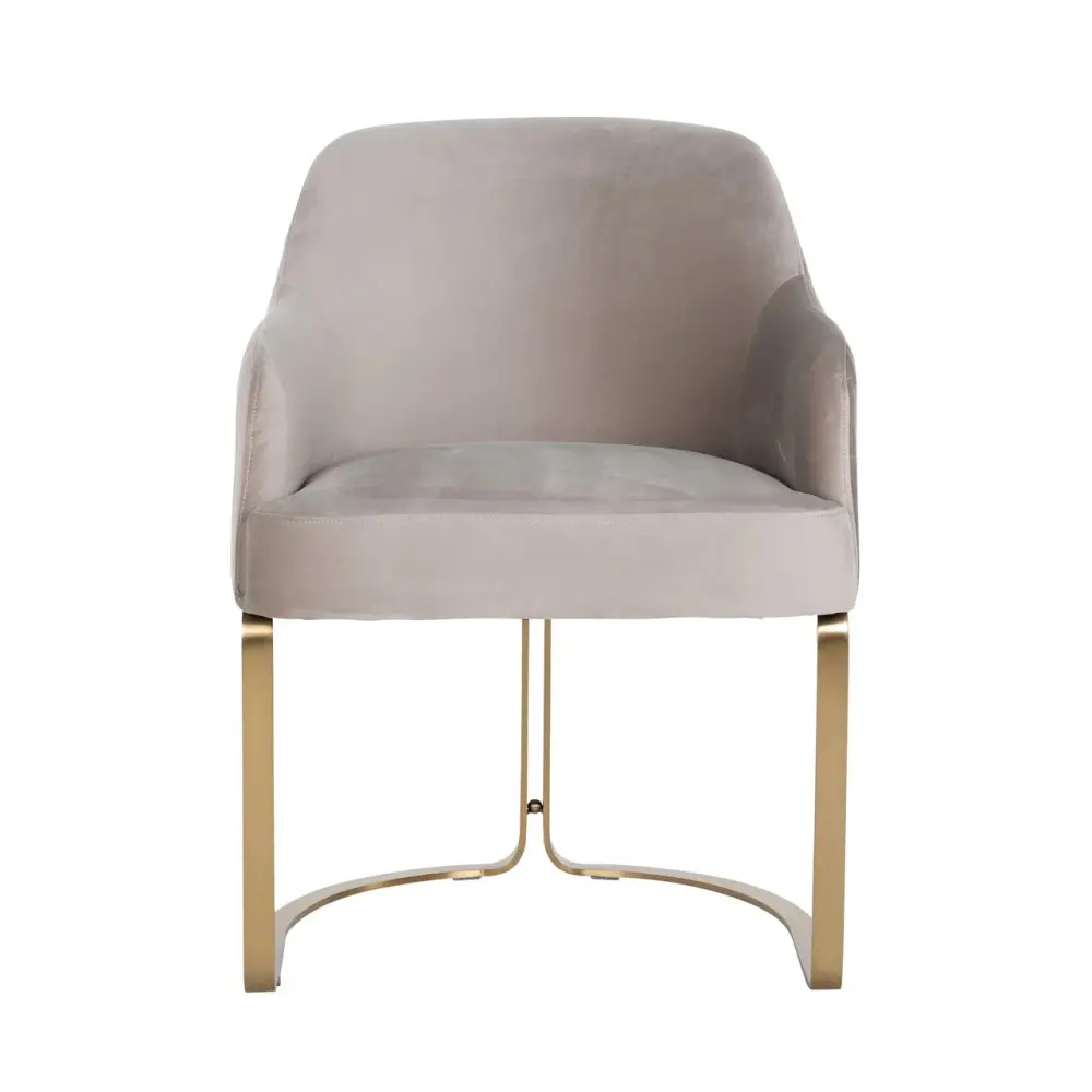 Hadley Chair - Khaki Velour