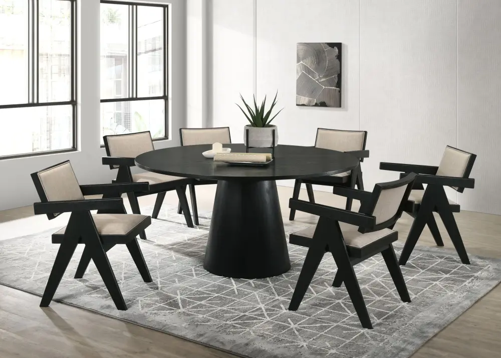 Jasper - 47" Round Dining Adjust
