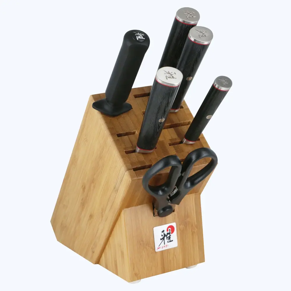 Kaizen 7-pc Knife Block Adjust