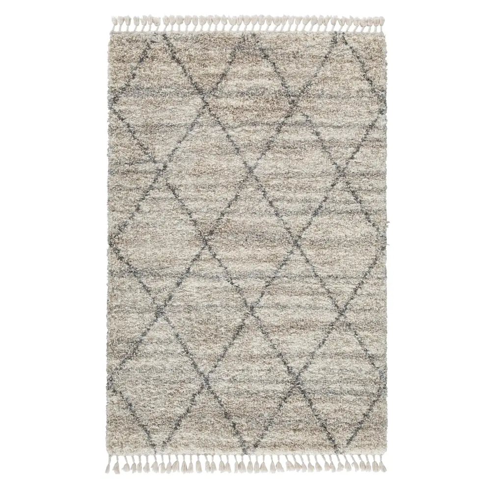 Stain-Resistant Polyester Diamond Modern Furniture Unique Design Rugs Rectangle R404621