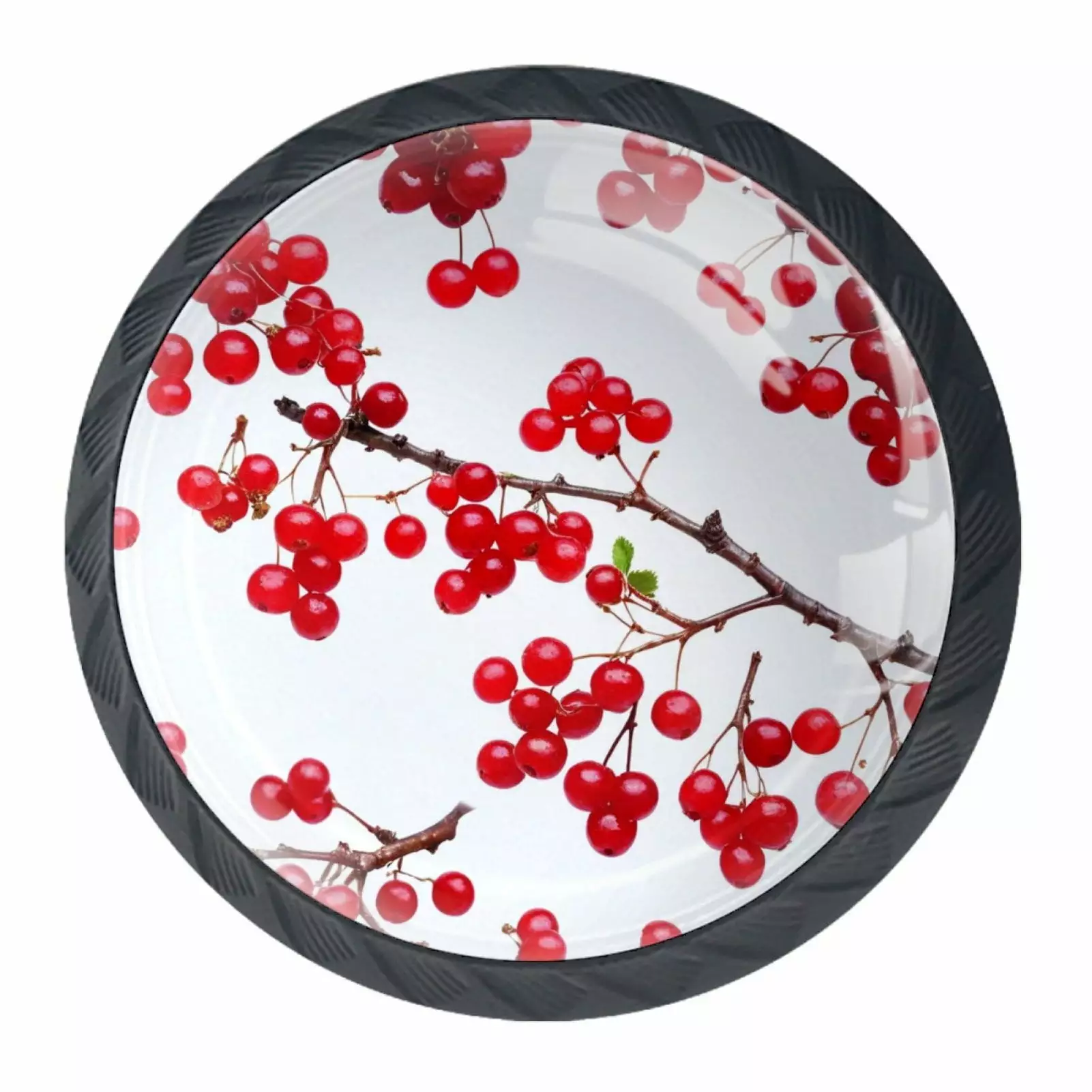 4 Pack Berry Twigs Cabinet Knobs Door Knob Drawer Pulls Dresser Knobs TFCOCFT