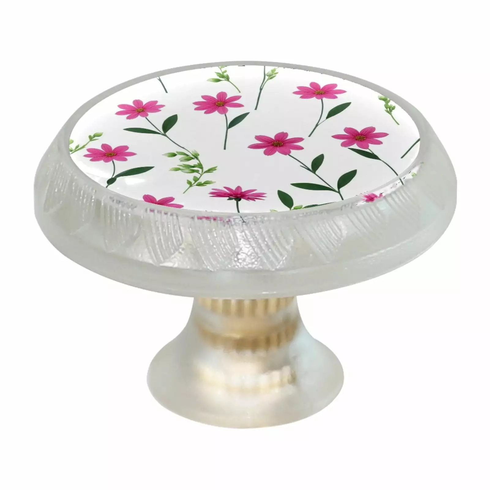 4 Pack Herbs Flowers Meadow Cabinet Knobs Kitchen Drawer Pulls Dresser Knobs TFCOCFT