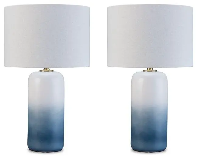 Lemrich Lamp Set Modern Table and Floor Lamp Combo Living Room