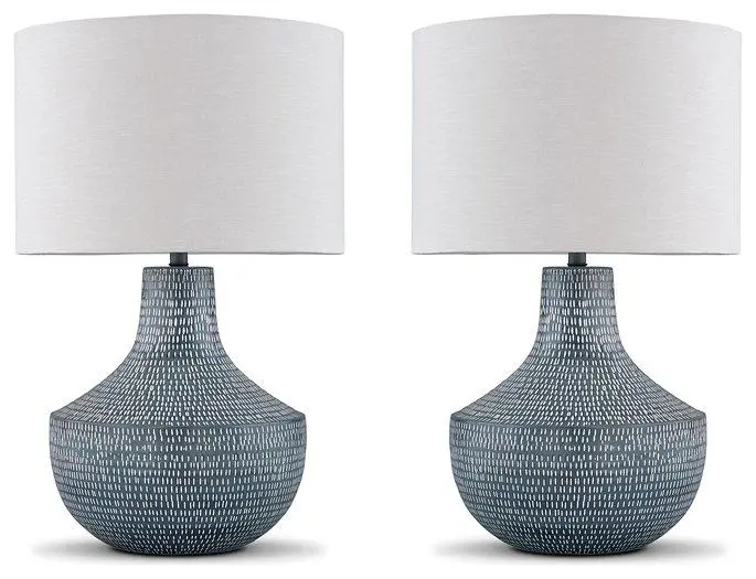 Schylarmont Lamp Set Modern Table and Floor Lighting Combo