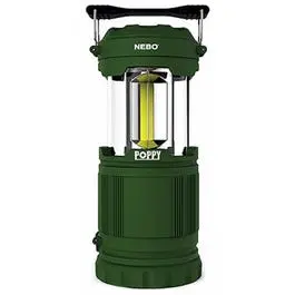 Poppy COB Lantern Green Decorative Outdoor Lighting NEBO