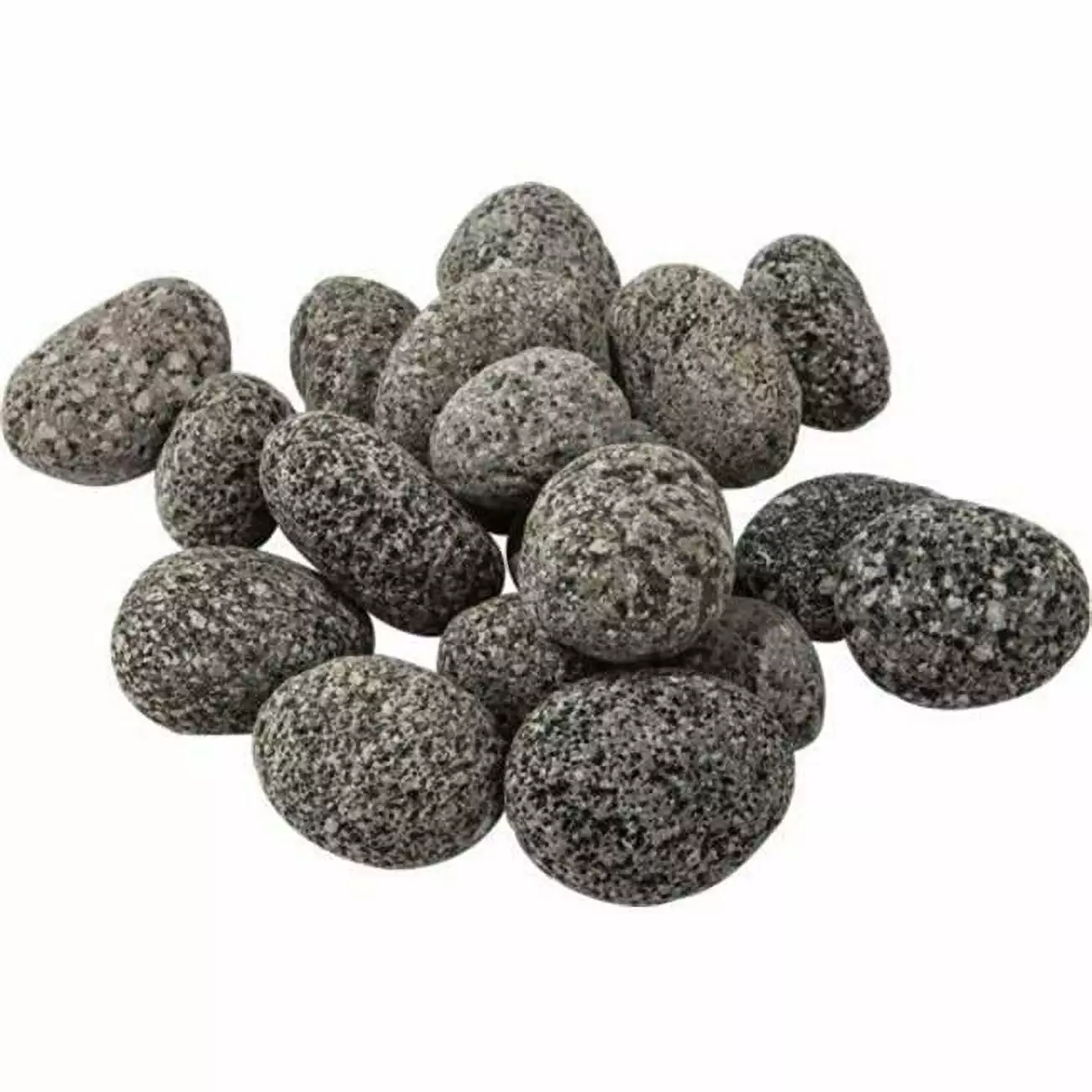 Dagan RLR-12 1-2 Inch Rolled Lava Rock Grey Landscaping and Fire Pits