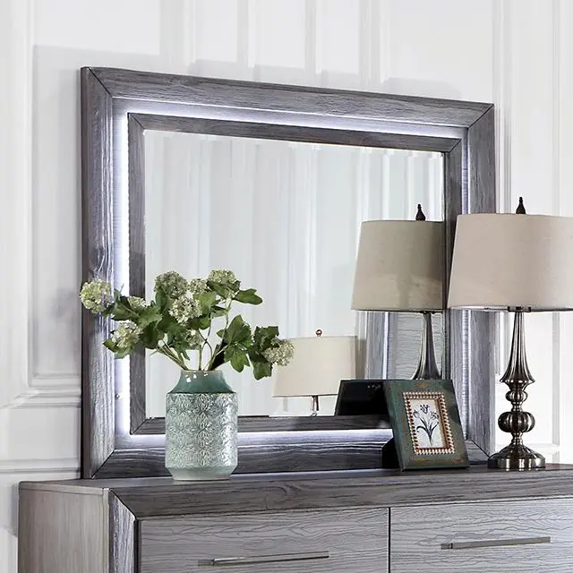 RAIDEN Gray Mirror LED Lighting