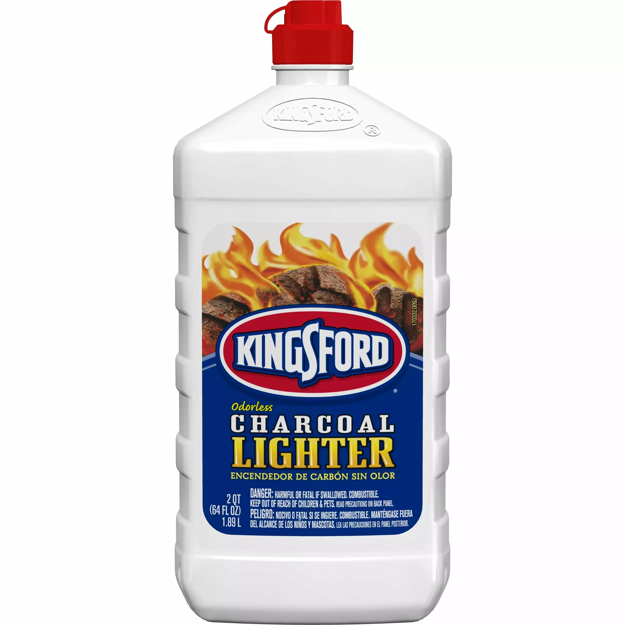 Kingsford Odorless Charcoal Lighter Fluid Bottle 64 Fluid Ounces
