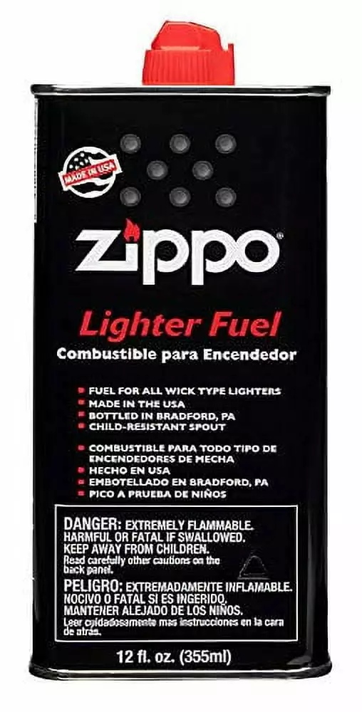 Zippo Lighter Fluid 12 oz 3-Pack Charcoal and Camping Zippo Manufacturing Company