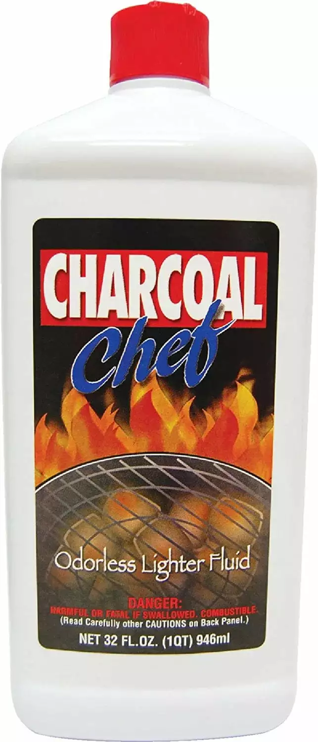 Charcoal Chef Odorless Lighter Fluid Grilling and BBQ
