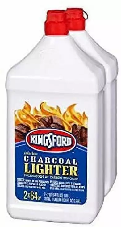 Kingsford Charcoal Lighter Fluid 2 Pack 64 oz Fast and Easy Lighting