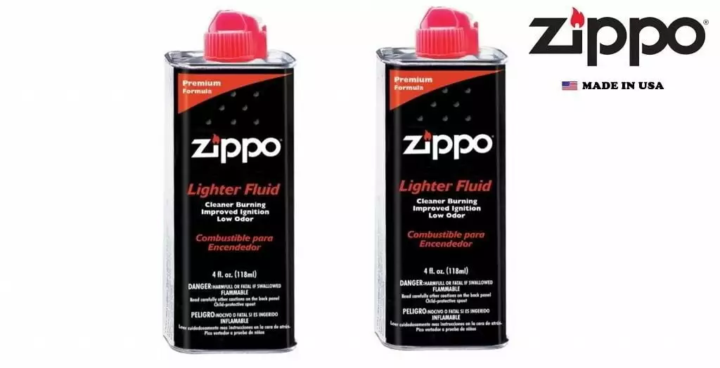 Zippo Lighter Fluid Fuel 4oz 2 Pack Lighters and Fire Starters Zippo Manufacturing Company