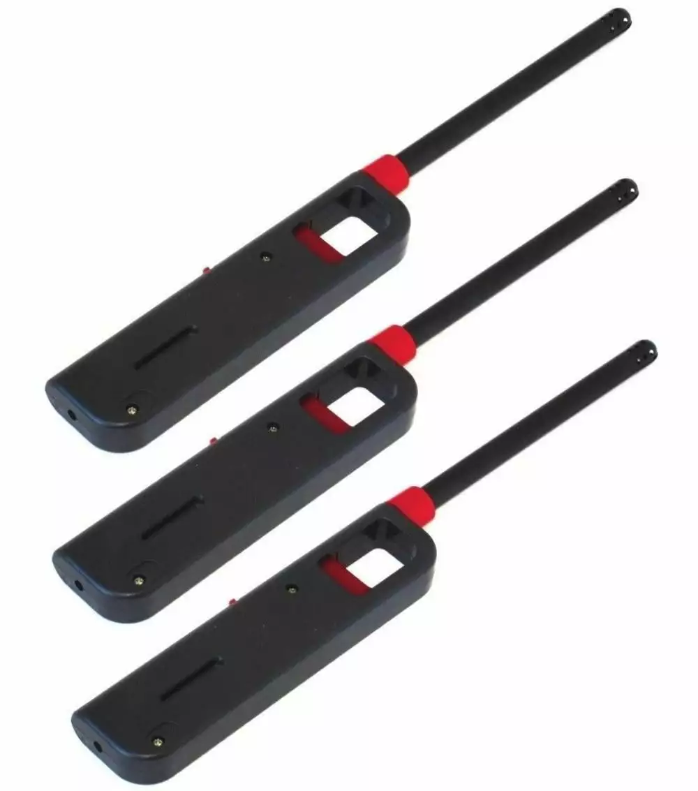 3 Pack Gas Lighters 11 Inch Butane Stove Kitchen Fireplace BBQ Grill Utility Lighter KITCHEN TOOLS