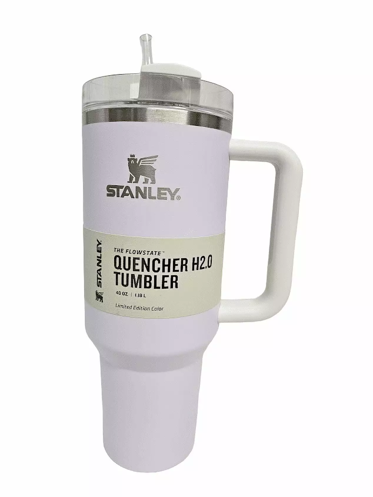 Stanley Quencher H2.0 FlowState Tumbler Limited Edition Wisteria 40 oz Stainless Steel Vacuum Insulated