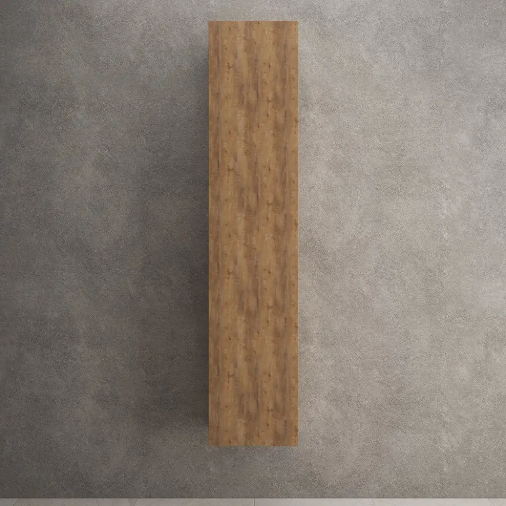 Raffinata Lofty Wall Cabinet - Oak 350mm x 1650mm